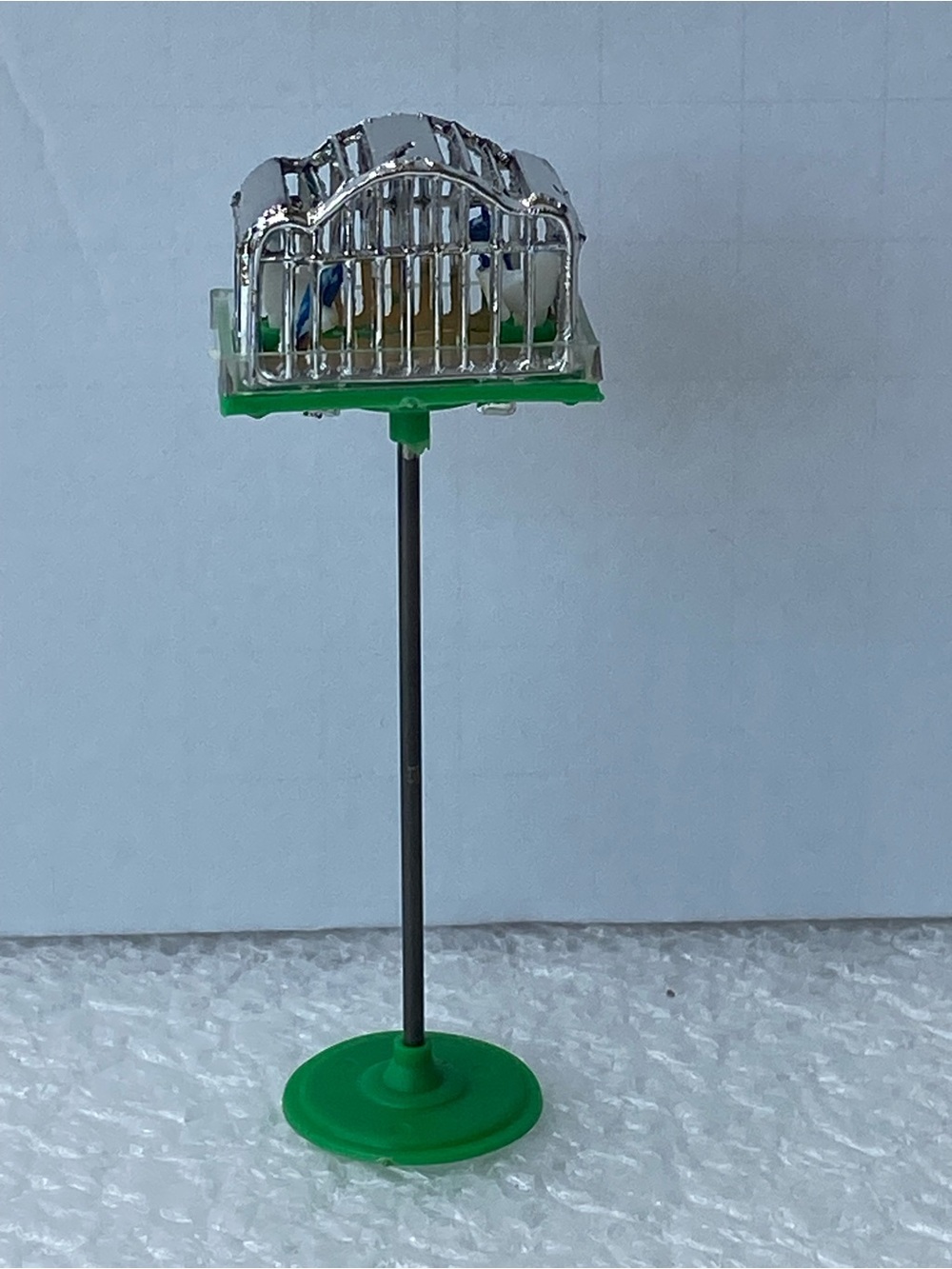 A.B. Barton Caroline's Home - Vintage Dollhouse Miniature Standing Birdcage